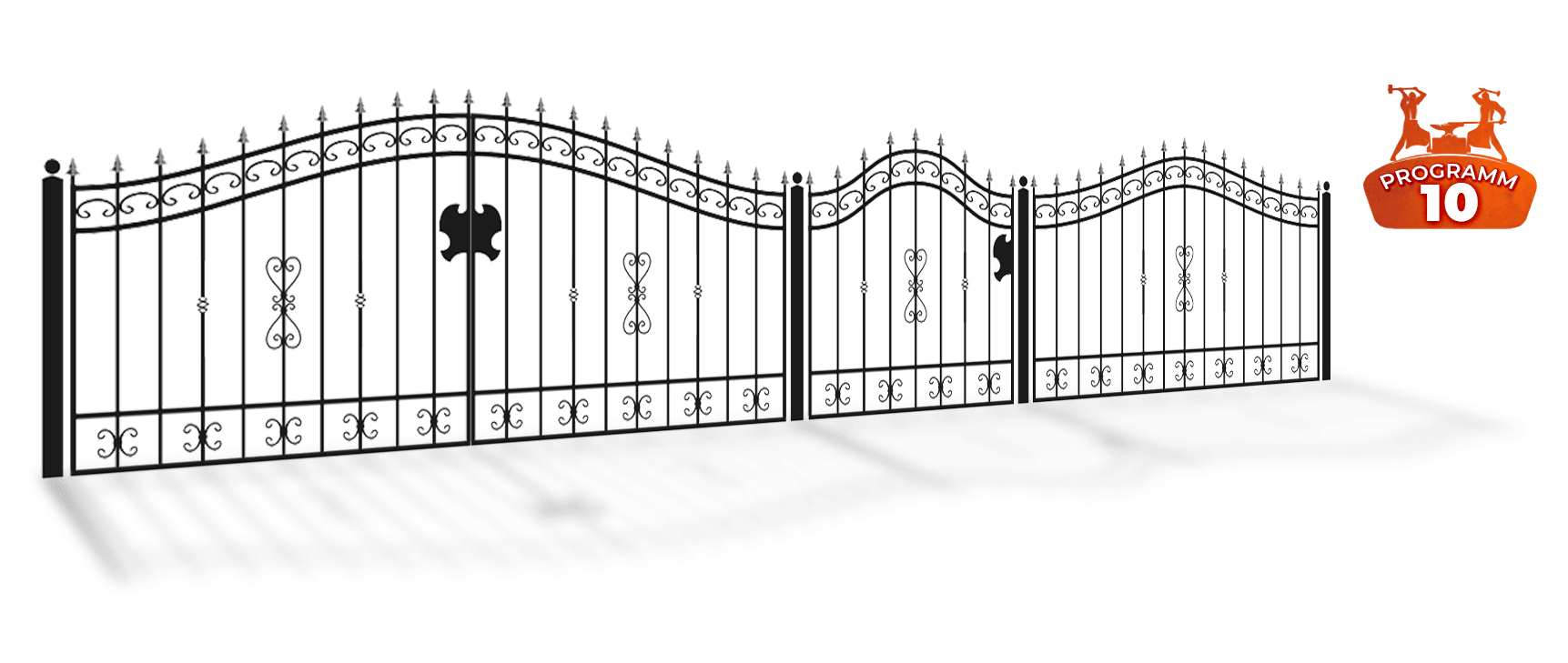 exklusiv metallzäune