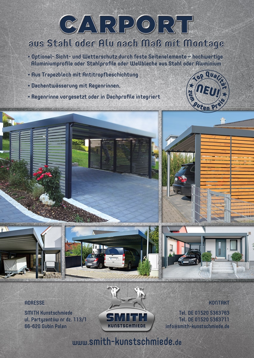 zaunanlage metall modern