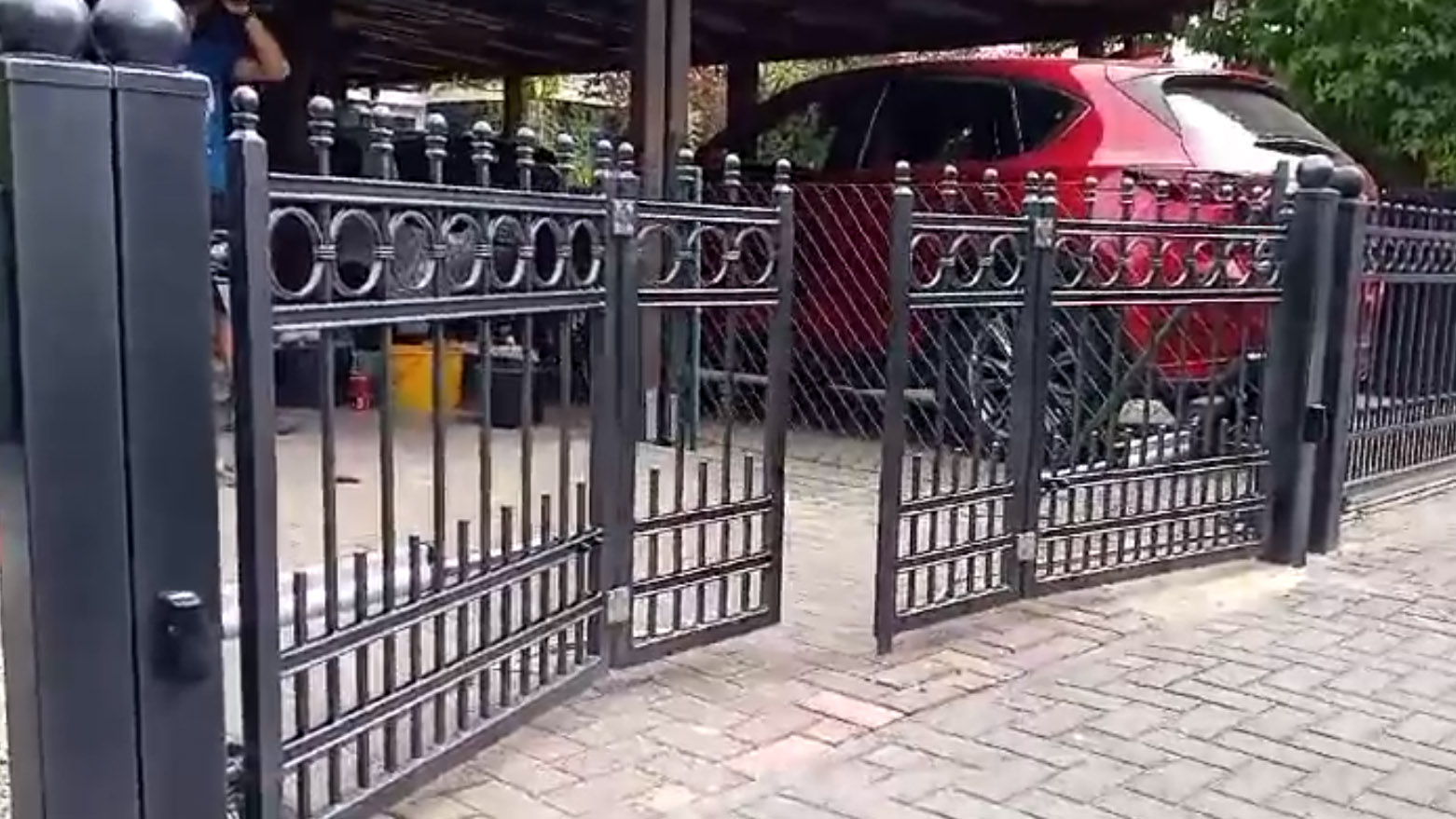 falttor 4b schmiedeeisen balkongeländer