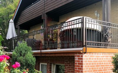 Balkongeländer aus Metall: Höhe, Varianten und Preise